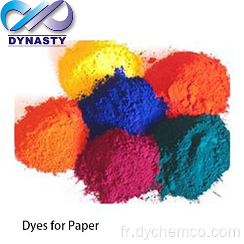 Colorants pour papier